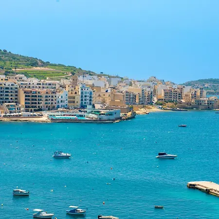 Διαμέρισμα Islet Promenade With Hot Tub And Panoramic Sea Views By Getawaysmalta *